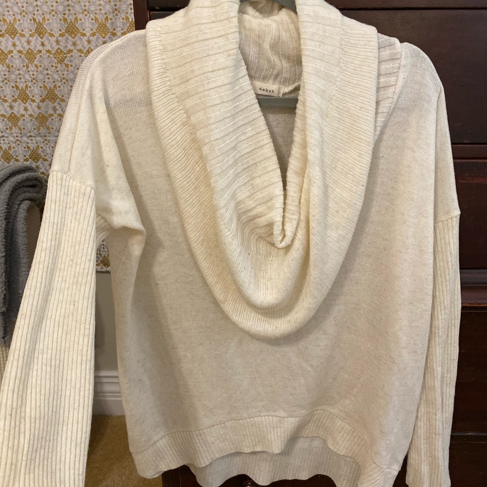 Cream sweater
